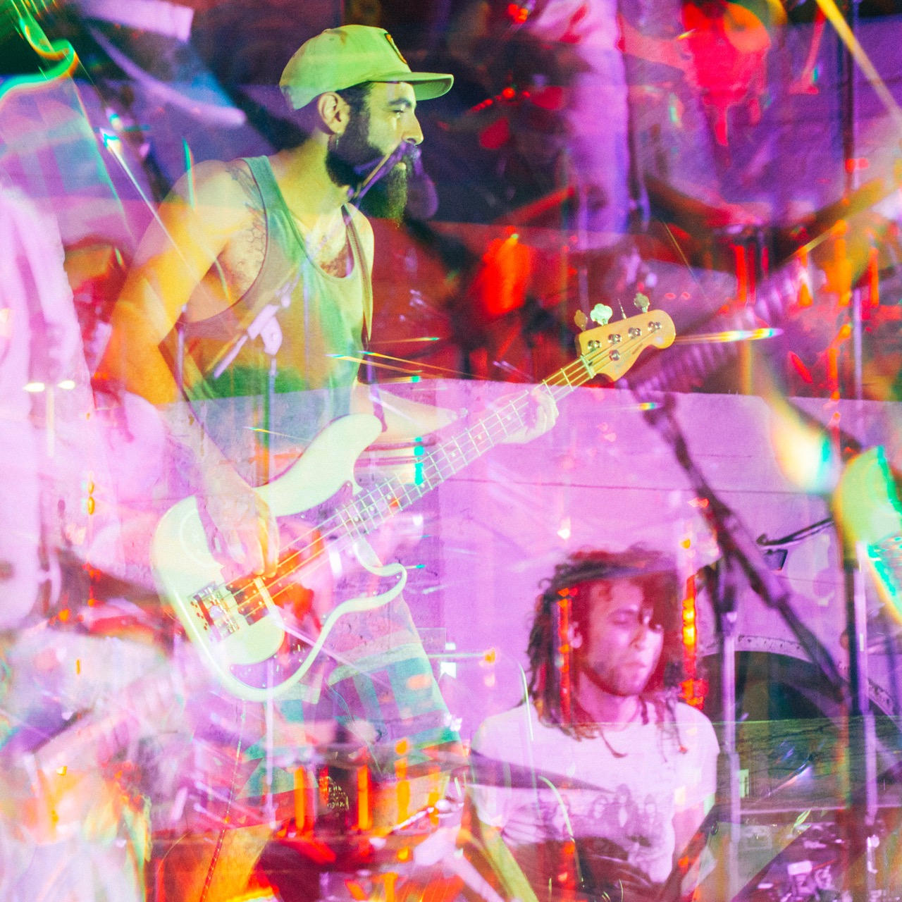 Live music photography, Beesqueeze EP launch, Ta' Fra Ben, Malta 2017, multiple exposure