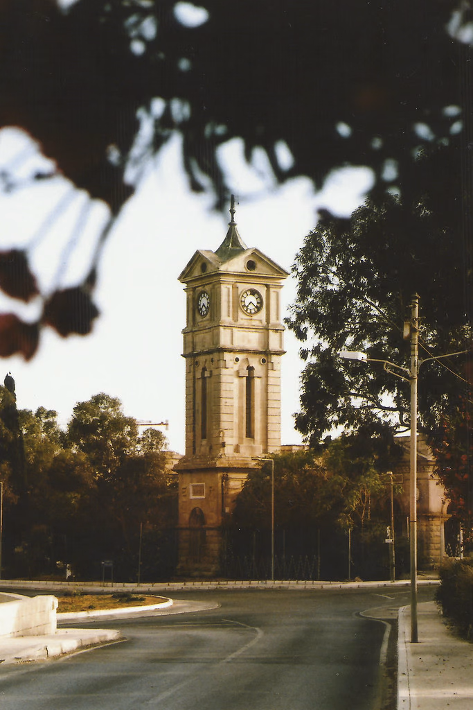 The Pembroke Clock Tower was built in 1903 and forms part of the Old Guard Room, Malta