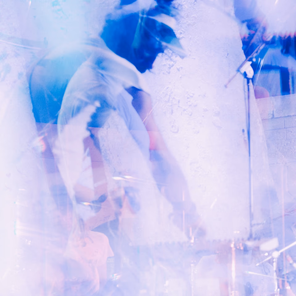 Live music photography, Beesqueeze EP launch, Ta' Fra Ben, Malta 2017, multiple exposure